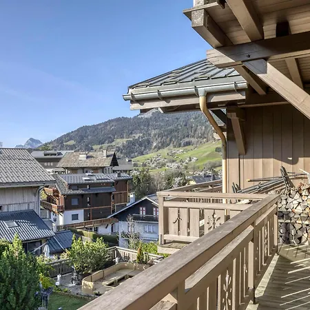 5 Pieces Luxe Au Centre De Megeve, Proche Telecabines, 4 Chambres, Garage, Balcon - Fr-1-453-168 Megeve
