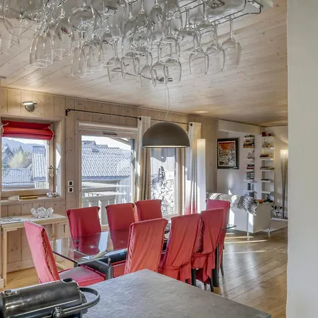 Apartment 5 Pieces Luxe Au Centre De Megeve, Proche Telecabines, 4 Chambres, Garage, Balcon - Fr-1-453-168 *